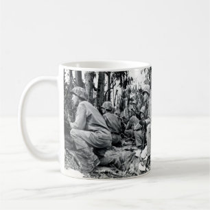 WWII US Marinesoldaten auf Peleliu Kaffeetasse