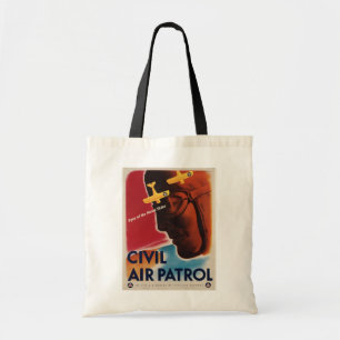 WWII Vintage Plakat Tragetasche