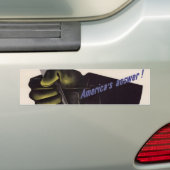 WWII Vintage Poster Autoaufkleber (Auf Auto)