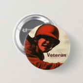 WWII Vintage Poster Button (Vorne & Hinten)