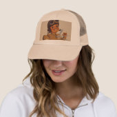 WWII Vintage Poster Hat Truckerkappe (Beispiel)
