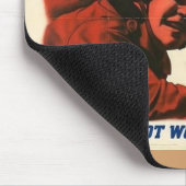 WWII Vintage Poster Mouse Pad Mousepad (Ecke)