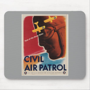 WWII Vintage Poster Mousepad