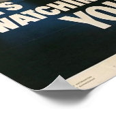 WWII Vintage Poster Poster (Ecke)