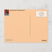 WWII Vintage Poster Postkarte (Rückseite)