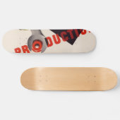 WWII Vintage Poster Skateboard (Horizontal)