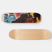 WWII Vintage Poster Skateboard (Horizontal)