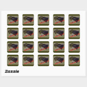 WWII Vintage Poster Sticker (Blatt)