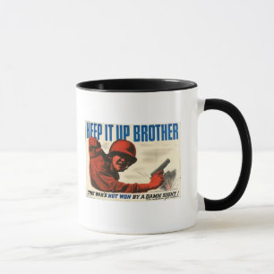 WWII Vintage Poster Tasse