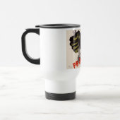 WWII Vintage Poster-Tasse Reisebecher (Links)