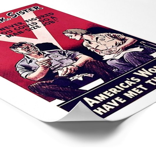 Wwii Women Poster (Ecke)