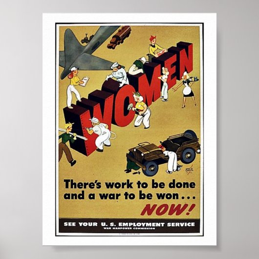 Wwii Women Poster (Vorne)