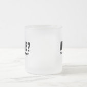 WWJB? Was würde Jesus brauen? Mattglastasse (Mittel)