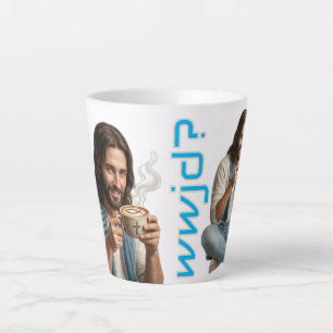 WWJD Coffee Vibes, Everyday Jesus, Latte Liebe Milchtasse