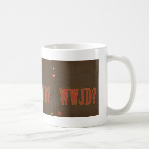 WWJD-Rost-Text-Laune Kaffeetasse
