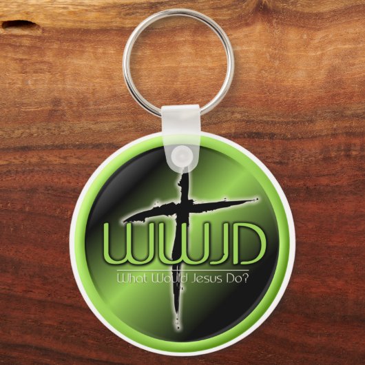 WWJD? Schlüsselanhänger (Vorderseite)