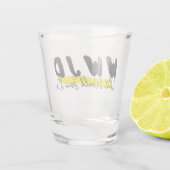 WWJD Schnapsglas – „Was würde Jesus tun“ (Rückseite)