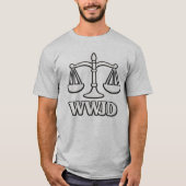 WWJD... T-Shirt (Vorderseite)