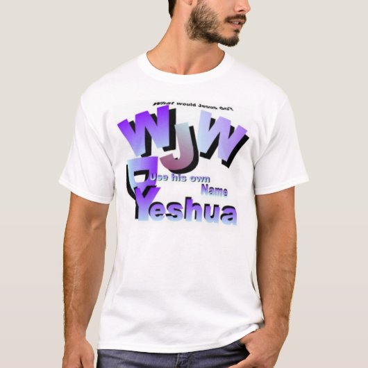 WWJD T-Shirt (Vorderseite)