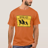 WWJD: Wer würde Jesus deportieren? - Ein MisterP-S T-Shirt (Vorderseite)