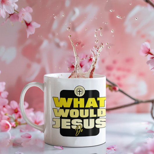 WWJD – What Would Jesus Do? Classic Mug Kaffeetasse