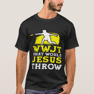 WWJT Was würde Jesus mit dem Throw Throwing Ultima T-Shirt