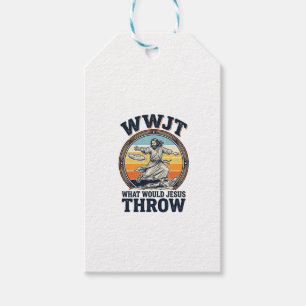 WWJT Was würde Jesus werfen Vintage Disc Shirt_1 Geschenkanhänger