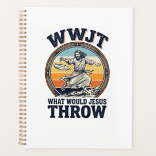 WWJT Was würde Jesus werfen Vintage Disc Shirt_1 Planer