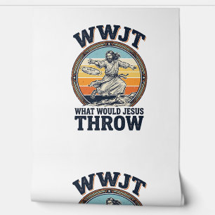 WWJT Was Würde Jesus Werfen Vintage Disc Shirt_1 Tapete