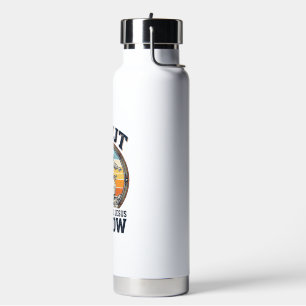WWJT Was würde Jesus werfen Vintage Disc Shirt_1 Trinkflasche