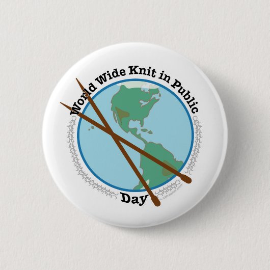 WWKIPDAY Amerika Knopf Button (Vorderseite)