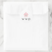WWP-Aufkleber Runder Aufkleber (Tasche)