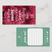 WWP Einladungs-Karte (klein) Visitenkarte (Vorne/Hinten)