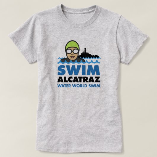 WWS Swim Alcatraz T-Shirt (Design vorne)