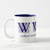 WWTD? ZWEIFARBIGE TASSE (Links)