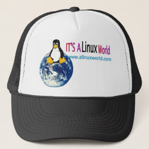 www.alinuxworld.com-Linuxhut Truckerkappe