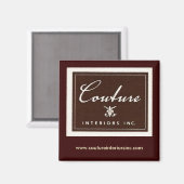www.coutureinteriorsinc.com magnet (Vorderseite/Rückseite)