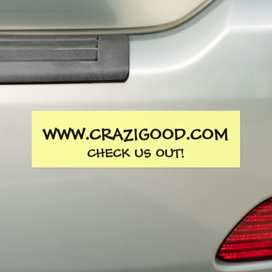 WWW.CRAZIGOOD.COM, KARO US HERAUS! AUTOAUFKLEBER (Auf Auto)