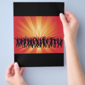 www_Garcya_us_tancing disco Menschen Vektor Flyer (Hand)