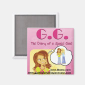 www.ggthediaryofaspacecase.com magnet (Vorderseite/Rückseite)