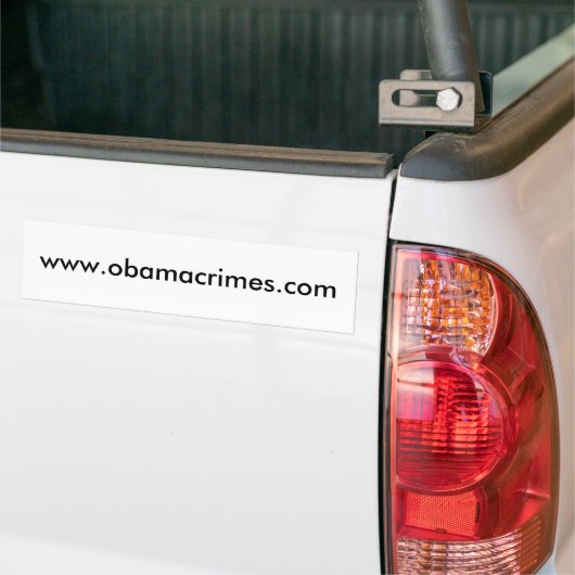 www.obamacrimes.com autoaufkleber (Auf Lkw)