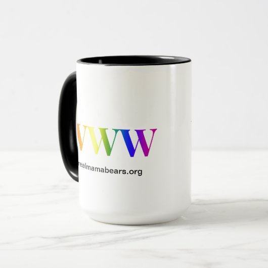 WWW-Rainbow-Tasse Tasse (Vorderseite Links)