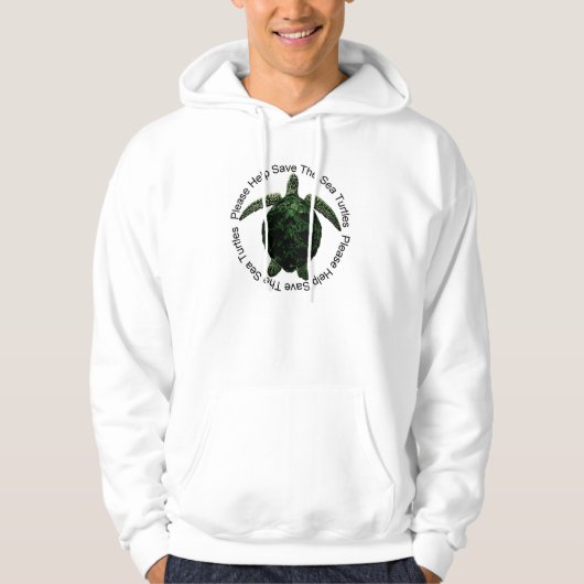 www.save-seaturtles.com hoodie (Vorderseite)