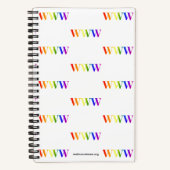 WWW Small Spiral Notebook Notizblock (Vorderseite)