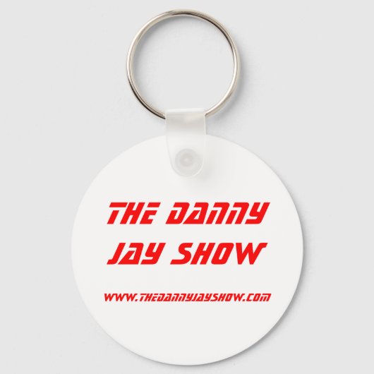 www.thedannyjayshow.com, The Danny Jay Show Schlüsselanhänger (Vorderseite)
