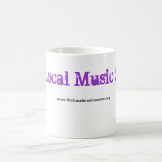 www.thelocalmusicscene.org, die lokale Musik-Szene Kaffeetasse