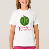 WWW : Tragen Sie es mit Watermelon und W-Thema T-Shirt (Vorderseite)