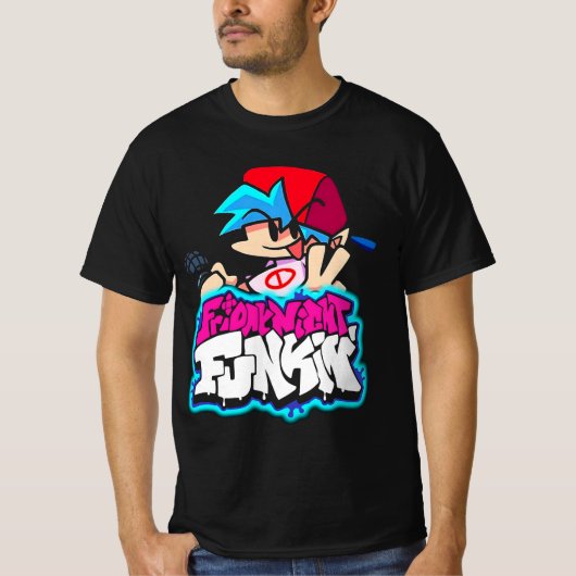 " www.trochoi.net FRIDAY NIGHT FUNKIN" T-Shirt (Vorderseite)
