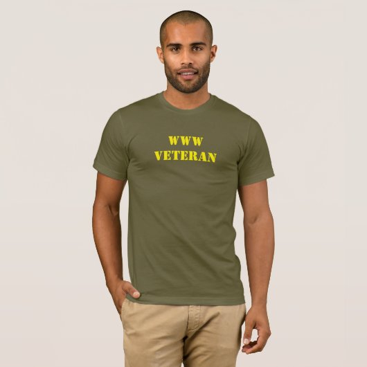 www veteran T-Shirt (Vorne ganz)