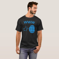 WWW World Wide Web Globus-Symbol mit Handzeiger